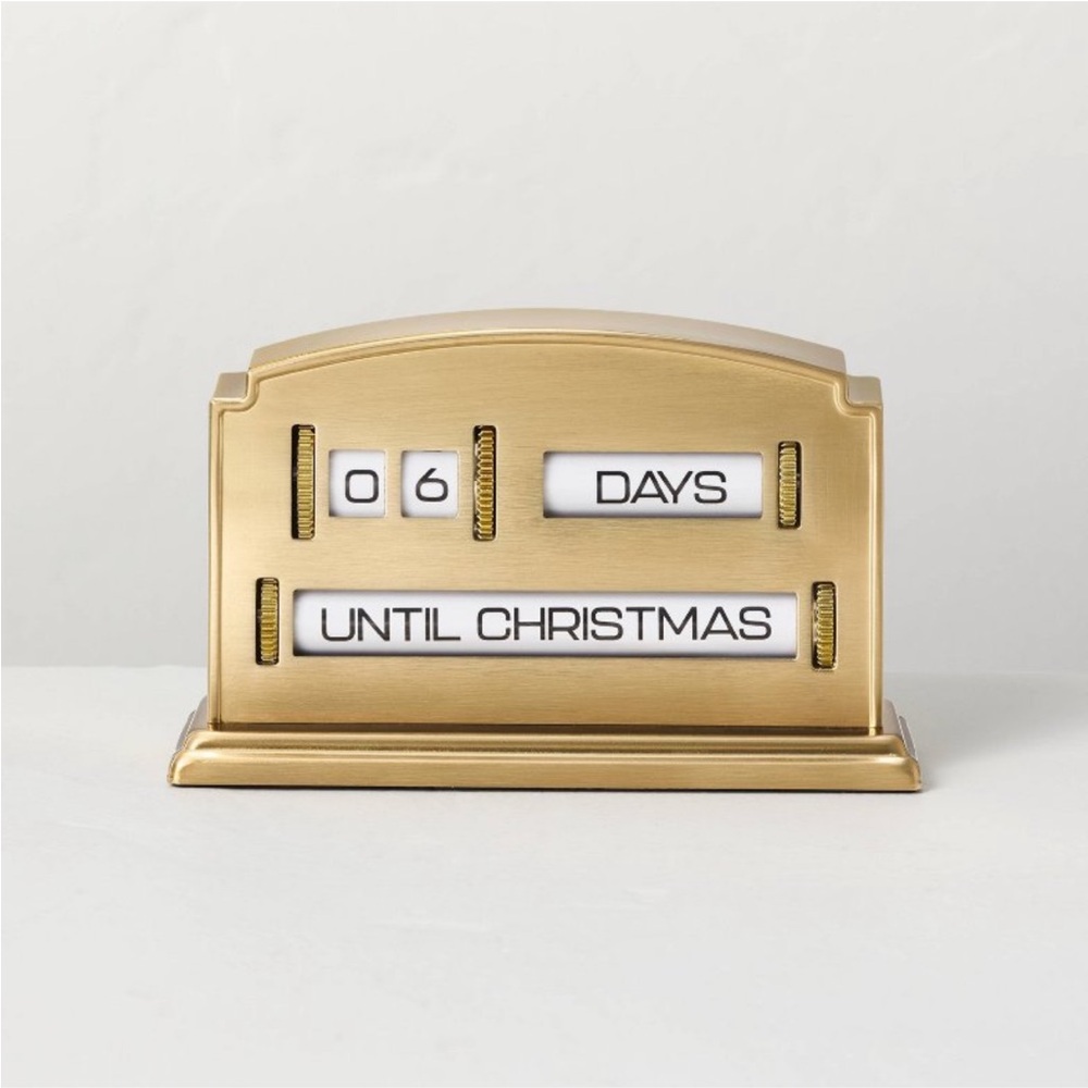 HEARTH & HAND NWT brass advent calendar